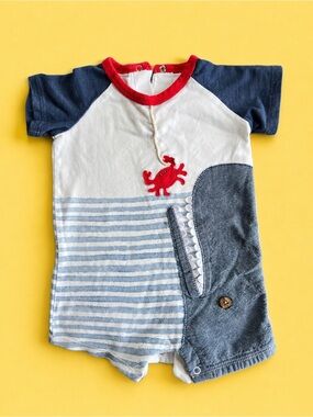Mud Pie Coastal Romper
